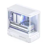 Case JONSBO M-ATX D200 White – GPU 410mm| AIO 240mm| M-ATX